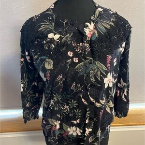 Kate Spade flowered cardigan set